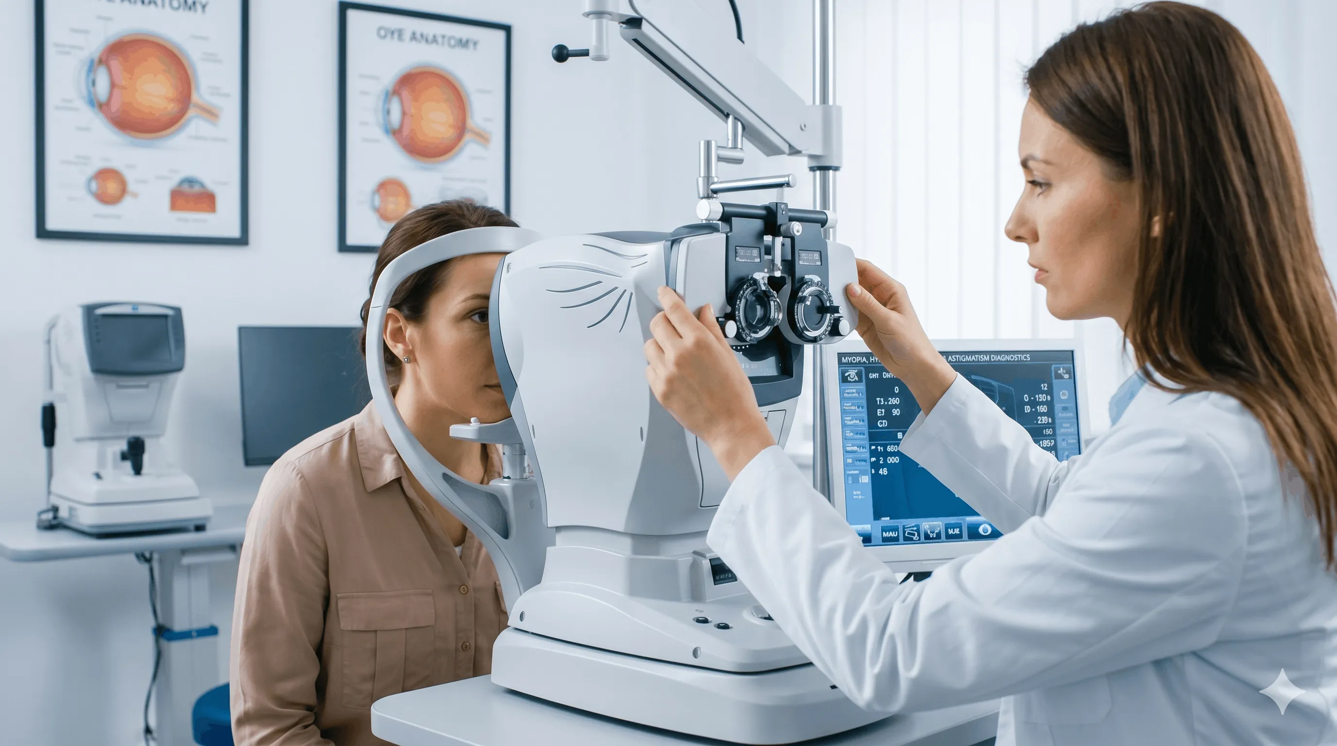 Дефекти на зрението (Миопия, Хиперметропия, Астигматизъм)